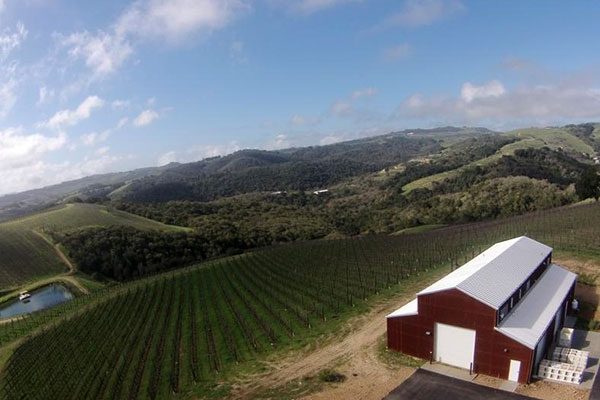 view from Alta Colina Winery