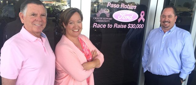 Cancer Support Community, Paso Robles Ford, Race to Raise $30,000, Shannon D’Acquisto, Thom Schulz, Heath Shepherd, Meagan Friberg