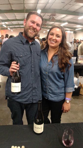 Nick Elliot and Elissa Salgado of Nicora Wines.