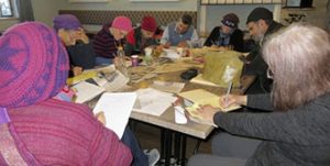 Willa Schneberg's workshop students devise "political" poems