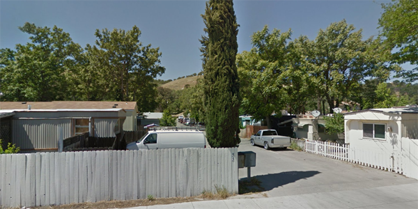Paso Robles Mobile Home Park. Photo from Google maps.