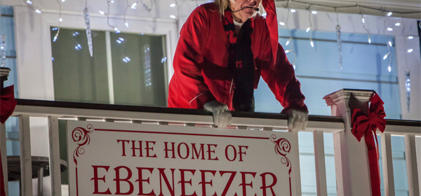 Ebeneezer Scrooge photo by Rick Evans.