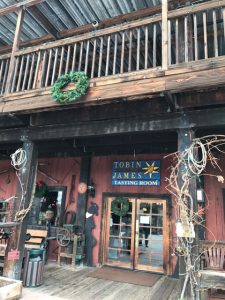 Tobin James Cellars' saloon style tasting room.