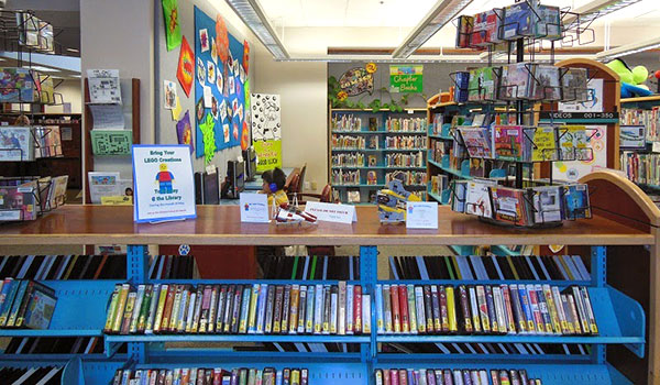 The children's room at the Paso Robles Library.