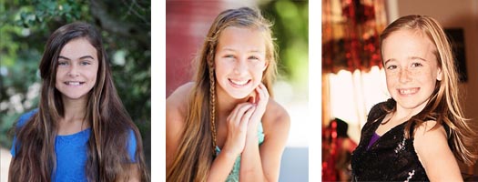 Kianna, Olivia, Erica