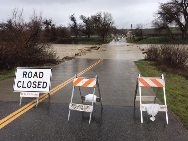 Road closure