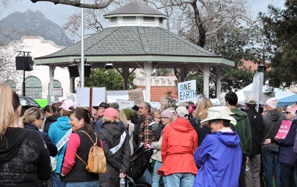 womens march slo