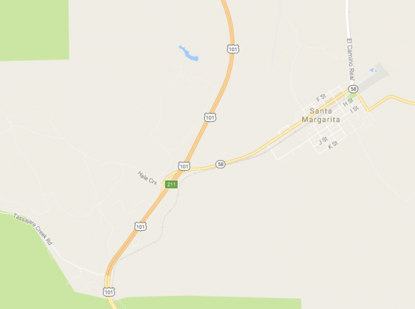 Car crash rain paso robles