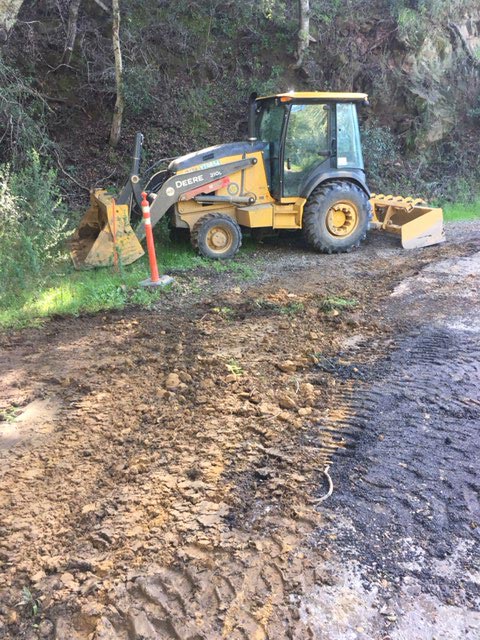 sink hole York Mountain Road
