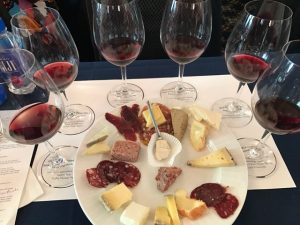 Cheese and charcuterie from Fromagerie Sophie at the Pinot and Paté panel