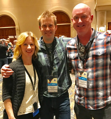 Molly Bohlman, Andy Niner and Eric Hickey, winemaker of Laetitia Vineyards and Winery Photos by Mira Honeycutt