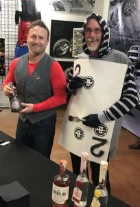 Steve Kroner of Krobar Craft Distillery and Tom Lane of Bethel Rd. Distillery