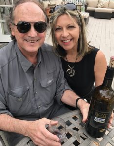 David and Debbie Hunt at Hunt Cellars