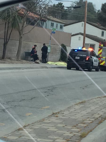 man dies at bus stop paso robles