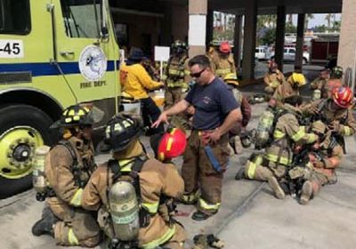 Fire department donates equipment to Cabo San Lucas firefighters