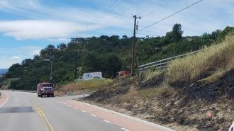 Fires on Vine Street in Paso Robles