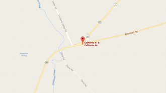 collision at Cholame 'Y