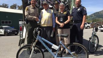 donated bicycles