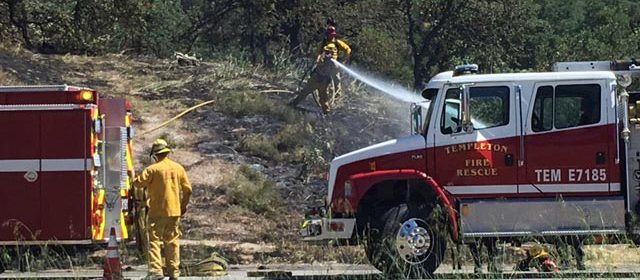 Fire off Buena Vista