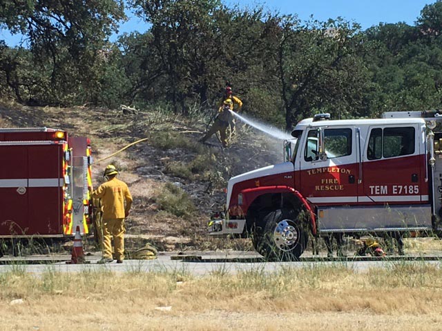 Fire off Buena Vista
