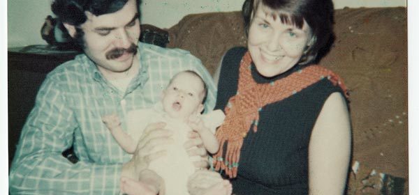 Josh Tobin with his first wife Lois Hurt and daughter Beth in 1975.