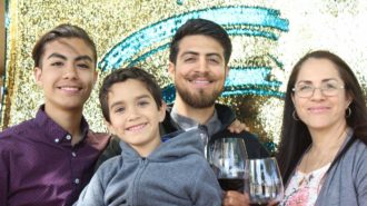 Hector Palafox and family