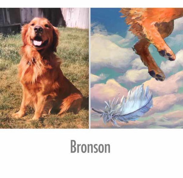 pet angel painting