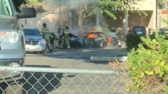 car fire paso robles