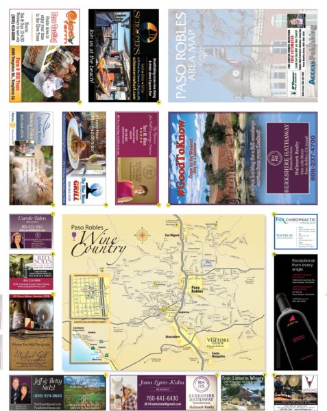 Paso robles wine map