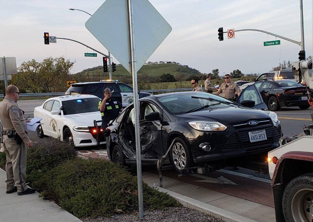 accident on theater drive paso robles
