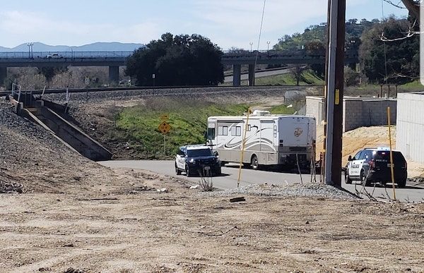 rv gets stuck paso robles