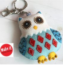 Make an Owl Keychain Ornament Oct. 5 at the Paso Robles Library