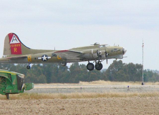 A B-17 bomber