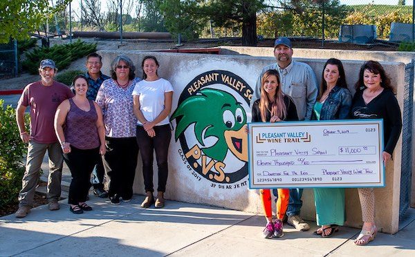 Pleasant Valley Wine Trail raises 11k for San Miguel School