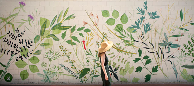 new mural in paso robles at Piccolo