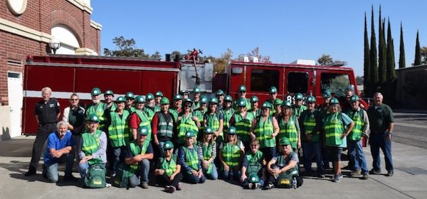 The 2019 North San Luis Obispo County CERT graduating class and instructors.
