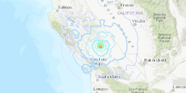 4.3 magnitude earthquake reported 6.8-miles from Cholame