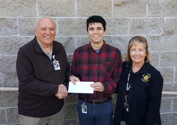 Sheriff's office scholarship awarded to Joseph Van Meter