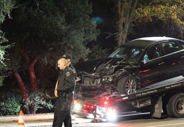 three vehicle collision paso robles