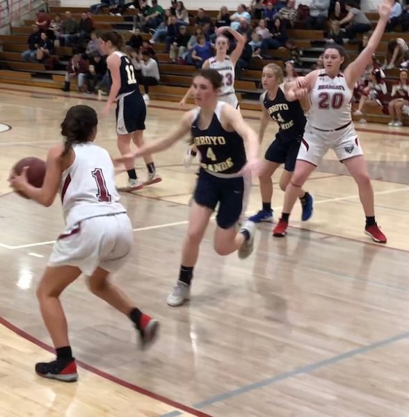 Bearcats Girls Basketball loses to Arroyo Grande