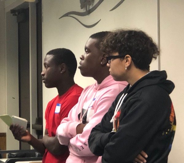 NAACP Debate volunteers