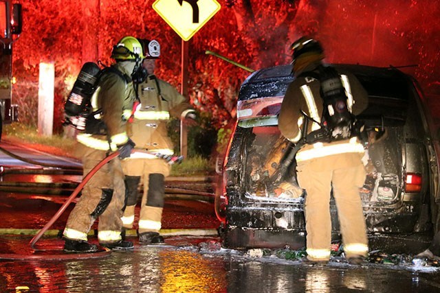 cambria vehicle fire