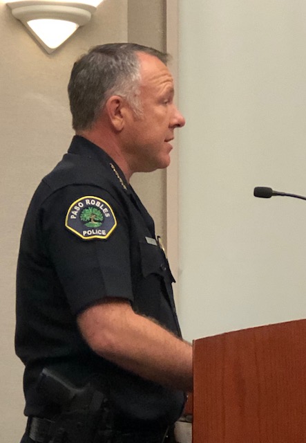 Paso Robles Police Chief Ty Lewis