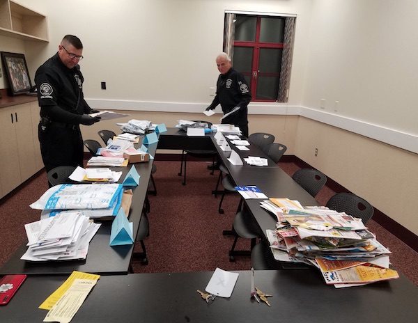 mail seized paso robles theft