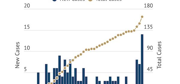 COVID-19 Update- Total cases jump to 163 in county