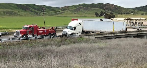 Driver collides with semi-truck on Highway 46