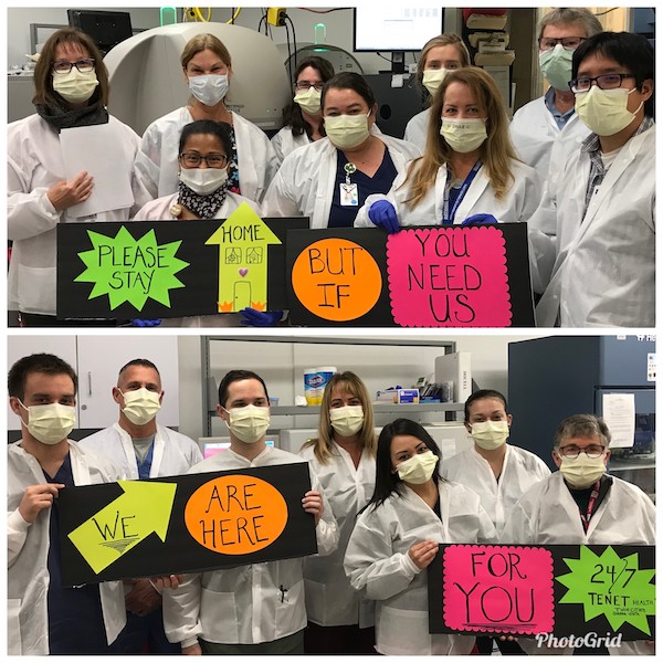 Lab Services at Twin Cities message to community