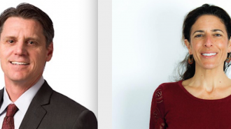 Tim Dossa and Juny Mahan