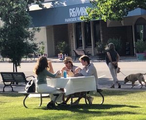 Dining in the park paso robles