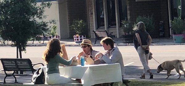 Dining in the park paso robles